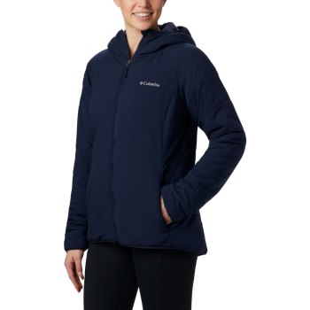 Columbia Kruser Ridge II Plush Softshell, Chamarras Azul Marino Para Mujer | 963740-DUT